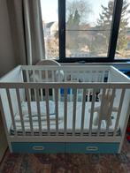 Babybed met 2 lades Ikea + toebehoren, Gebruikt, Ophalen