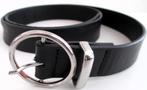 ceinture en cuir noir large 3 cm de long 100 cm, Vêtements | Femmes, Ceintures, Cuir véritable, Enlèvement ou Envoi, 90 à 100 cm