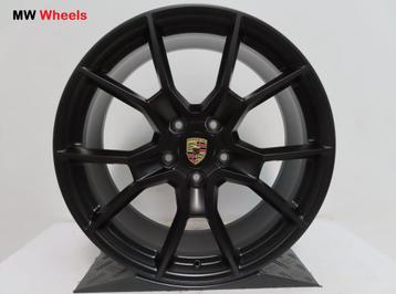 Porsche Taycan 21 inch Origineel velgen RS Spyder zwart beschikbaar voor biedingen