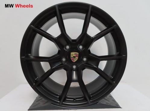 Porsche Taycan 21 inch Origineel velgen RS Spyder zwart, Auto-onderdelen, Banden en Velgen, Velg(en), 21 inch, Personenwagen, Nieuw