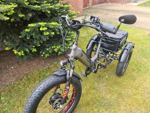 Driewieler elektrische fiets Trike Fat bike, Fietsen en Brommers, Fietsen | Driewielfietsen, Zo goed als nieuw, Ophalen