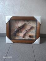 Decoratief pistool schilderij, Ophalen