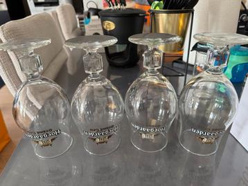 4 hoegaarden grand gru glazen beschikbaar voor biedingen