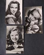Vintage postkaarten beroemde filmsterren, 1940 tot 1960, Ongelopen, Ophalen of Verzenden, Sterren en Beroemdheden
