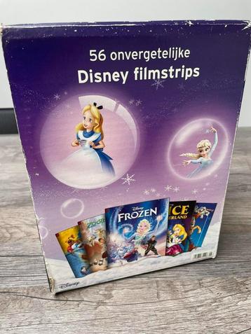 Box met de complete reeks van 56 Filmstrips, Walt Disney .