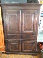 kast, Huis en Inrichting, Kasten | Kleerkasten, Ophalen, Gebruikt, 100 tot 150 cm, Eikenhout