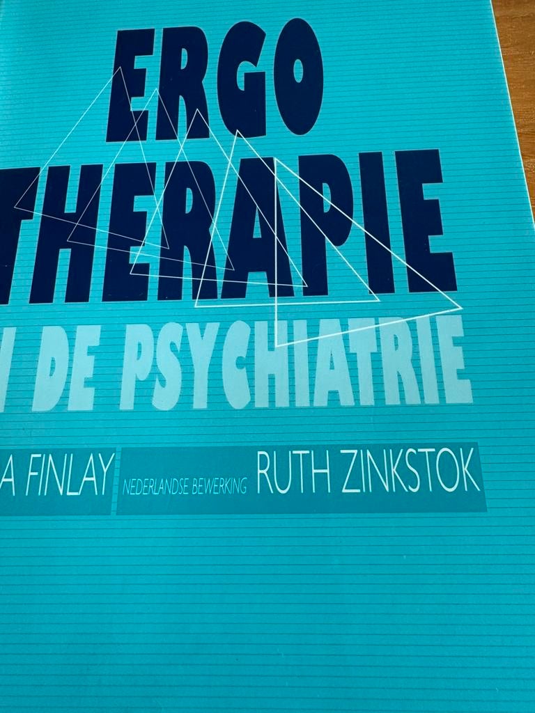 2 nieuwe boeken Ergotherapie