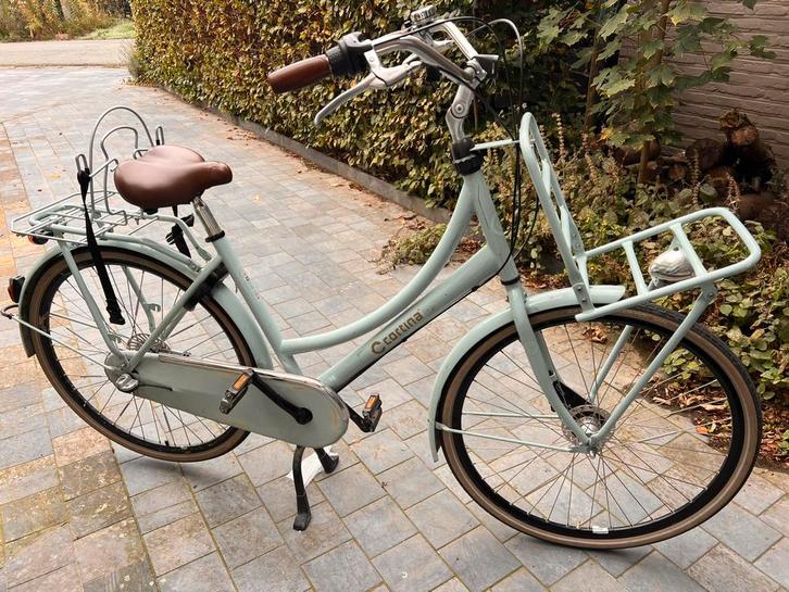 Cortina fiets voor volwassen lichtblauw, Fietsen en Brommers, Fietsen | Dames | Damesfietsen, Versnellingen, Ophalen