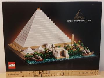 (GESEALD) Lego 21058 The Great Pyramid of Giza beschikbaar voor biedingen