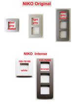 Plaques de recouvrement NIKO Original et Intense, Comme neuf, Enlèvement ou Envoi