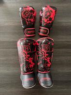 Bokshandschoenen en beenbeschermers, Sport en Fitness, Ophalen, Gebruikt, Bokshandschoenen