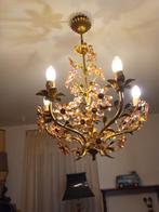 lustre fer forgé verre de murano, Maison & Meubles, Hollywood regency, Verre, Enlèvement, Utilisé