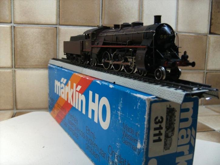 Märklin Sneltrein-Locomotief met tender  – 3 1 1 1, Hobby en Vrije tijd, Modeltreinen | H0, Zo goed als nieuw, Locomotief, Wisselstroom