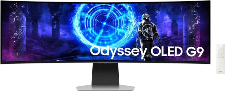 Samsung Odyssey G9 G95SD - DQHD OLED Gaming Showmodel, Computers en Software, Monitoren, Nieuw, 201 Hz of meer, DisplayPort, HDMI