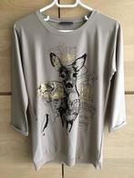 T-shirt 3/4 mouw AIRFIELD, Kleding | Dames, Maat 38/40 (M), Bruin, Ophalen of Verzenden, Airfield