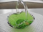 Beau petit panier en verre de MURANO, Ophalen