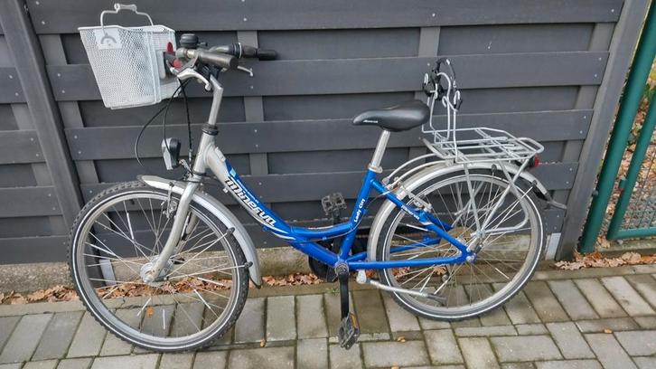 Meisjesfiets, Fietsen en Brommers, Fietsen | Dames | Damesfietsen, Gebruikt, Overige merken, Versnellingen, Ophalen