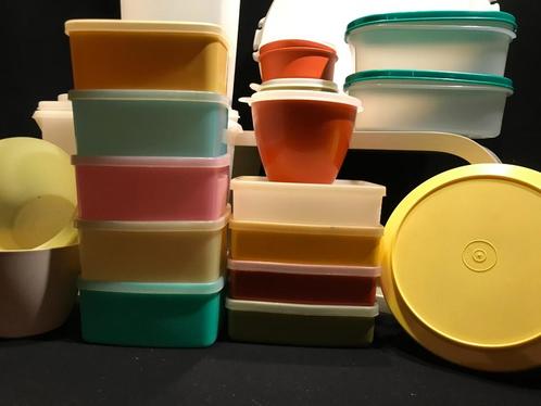 Kit Tupperware, Maison & Meubles, Cuisine| Tupperware, Comme neuf, Autres types, Jaune, Vert, Blanc, Crème, Orange, Rouge, Envoi