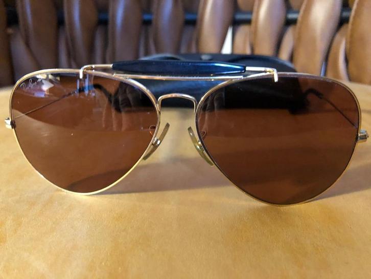 Vintage B&L Ray-Ban Outdoorsman Aviator Driver zonnebril O9, Handtassen en Accessoires, Zonnebrillen en Brillen | Heren, Gebruikt