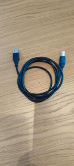 Câble USB A --> USB B, Comme neuf, Enlèvement ou Envoi