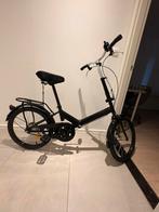 Vélo pliable noir, Vélos & Vélomoteurs, Enlèvement, Comme neuf, Totalement pliable, Hommes