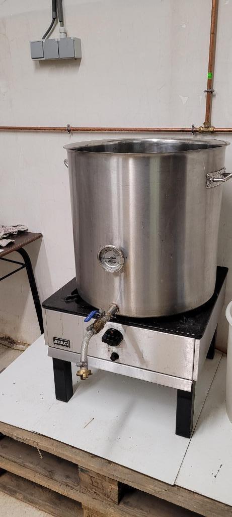 Brouwketels en volledige brouwerijtoebehoren, Hobby en Vrije tijd, Overige Hobby en Vrije tijd, Gebruikt, Ophalen