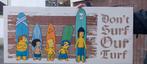 Simpsons krijt/canvas, Verzamelen, Ophalen of Verzenden, Zo goed als nieuw