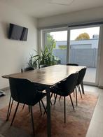 Eettafel 6 personen, Huis en Inrichting, Tafels | Eettafels, Ophalen, Overige materialen, Nieuw, 50 tot 100 cm