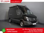 Volkswagen Crafter 2.0 TDI L2H2 3.5T Trekvermogen/ Rijdt goe, Auto's, Bestelwagens en Lichte vracht, Zwart, Bedrijf, Onderhoudsboekje