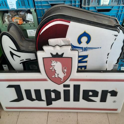Lichtbakken , grote , Jupiler , Ciney en Bocker ., Verzamelen, Biermerken, Jupiler, Ophalen