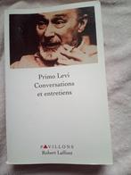 Livre Primo Levi conversations et entretiens, Boeken, Promo levi, Ophalen of Verzenden