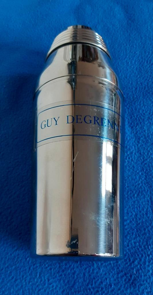 Design cocktailshaker Jaren 70 Van Guy Degrenne In Roestvrij, Antiek en Kunst, Antiek | Keukengerei, Ophalen of Verzenden