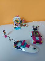 Lego Friends "Le transporteur de hors-bord d'Andrea" 41316, Ophalen of Verzenden, Zo goed als nieuw, Complete set, Lego