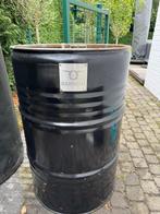 2 stuks BarrelQ houtskool BBQ, oliedrum, zwart, Ophalen, Gebruikt, Houtskool, Vrijstaand