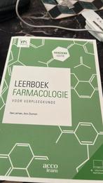 Leerboek farmacologie, Ophalen of Verzenden, Zo goed als nieuw