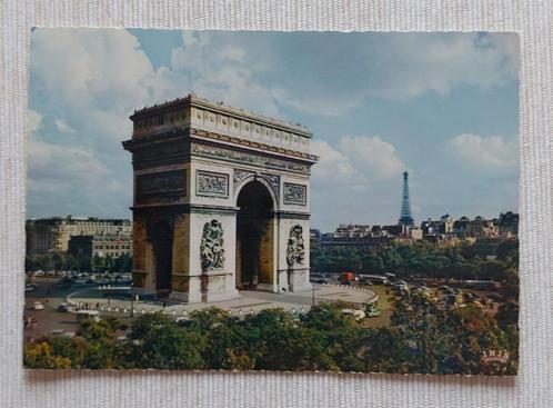 Paris PC/L’Arc de Triomphe/Place de l’Etoile/La Tour Eiffel, Collections, Cartes postales | Thème, Non affranchie, Bâtiment, Envoi