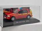 Mercedes Benz ML 270 CDi brandweer - Eaglemoss 1:43, Hobby en Vrije tijd, Ophalen of Verzenden, Zo goed als nieuw, Auto, Overige merken