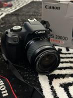 Canon 2000d met geheugen, Audio, Tv en Foto, Ophalen of Verzenden, Zo goed als nieuw, Canon