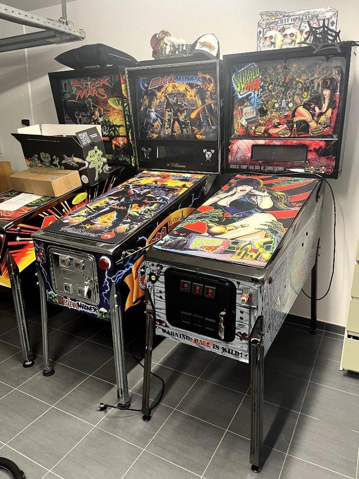 Flipper is stijf bang, Verzamelen, Automaten | Flipperkasten, Zo goed als nieuw, Elektronisch, Flipperkast, Bally, Ophalen