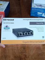 Switch Ethernet Gigabit NETGEAR GS305 – 5 Ports., Ophalen of Verzenden, Zo goed als nieuw