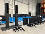 2x Seeburg Acoustic Line Powered GL16 dp 1000 + stands (6x), Overige merken, Gebruikt, Ophalen of Verzenden, 120 watt of meer