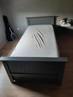 Eenpersoonsbed landelijke stijl, Huis en Inrichting, Slaapkamer | Bedden, Ophalen, Gebruikt, 90 cm, Eenpersoons