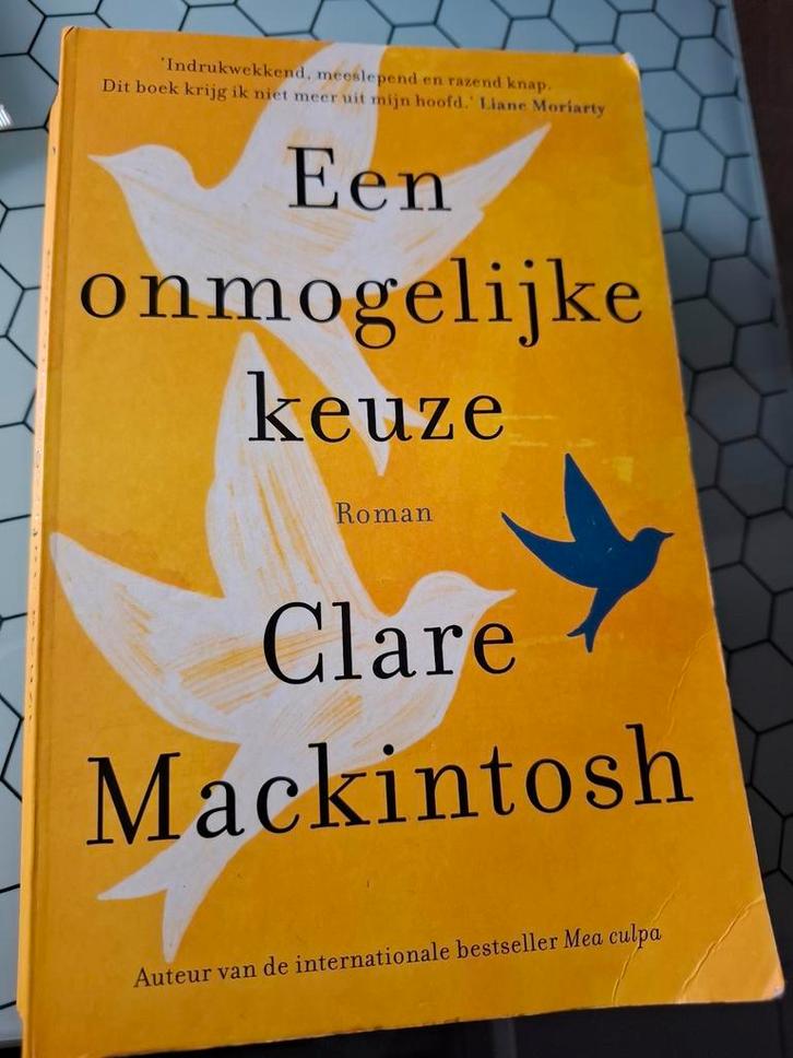 Clare Mackintosh - Een onmogelijke keuze, Boeken, Literatuur, Zo goed als nieuw, Ophalen of Verzenden