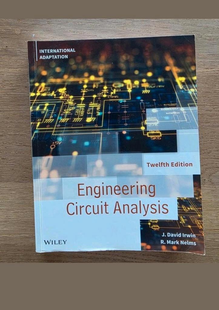 Engineering Circuit Analysis 12th edition, Livres, Livres d'étude & Cours, Enlèvement ou Envoi