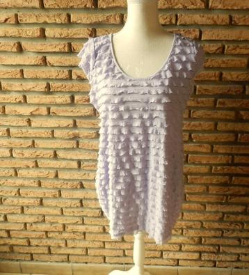(167)- blouse femme t.40 lilas - yessica - beschikbaar voor biedingen