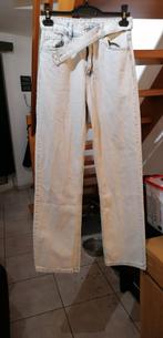 Jeans met ceintuur, Kleding | Dames, Spijkerbroeken en Jeans, Blauw, Zo goed als nieuw, W30 - W32 (confectie 38/40), Ophalen