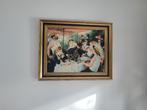 Lunch of the Boaters olieverf op doek, Antiek en Kunst, Ophalen of Verzenden