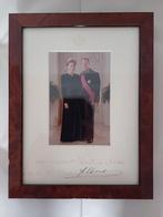 Photo dédicacée par le roi Albert II et la reine Paola, Collections, Enlèvement ou Envoi