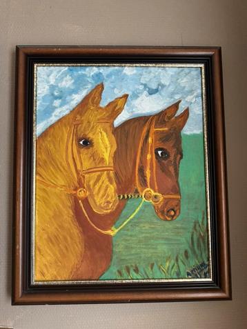 Mooi schilderij incl kader beschikbaar voor biedingen