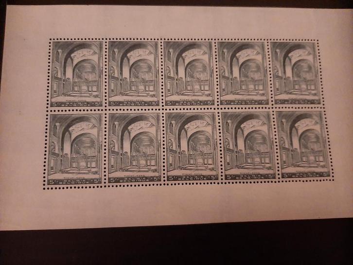 1938: F477** "Basiliek van Koekelberg" ONGEPLOOID postfris, Postzegels en Munten, Postzegels | Europa | België, Postfris, Orginele gom